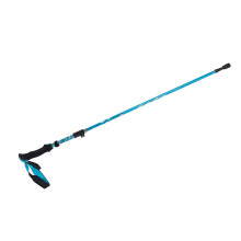 Sky Blue Aluminium Alloy Collapsible Hiking Pole, Lightweight 297g