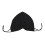 (Black) Verstelbaar Ademend Winddicht Baardmasker Zwart 3