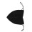 (Black) Verstelbaar Ademend Winddicht Baardmasker Zwart 5