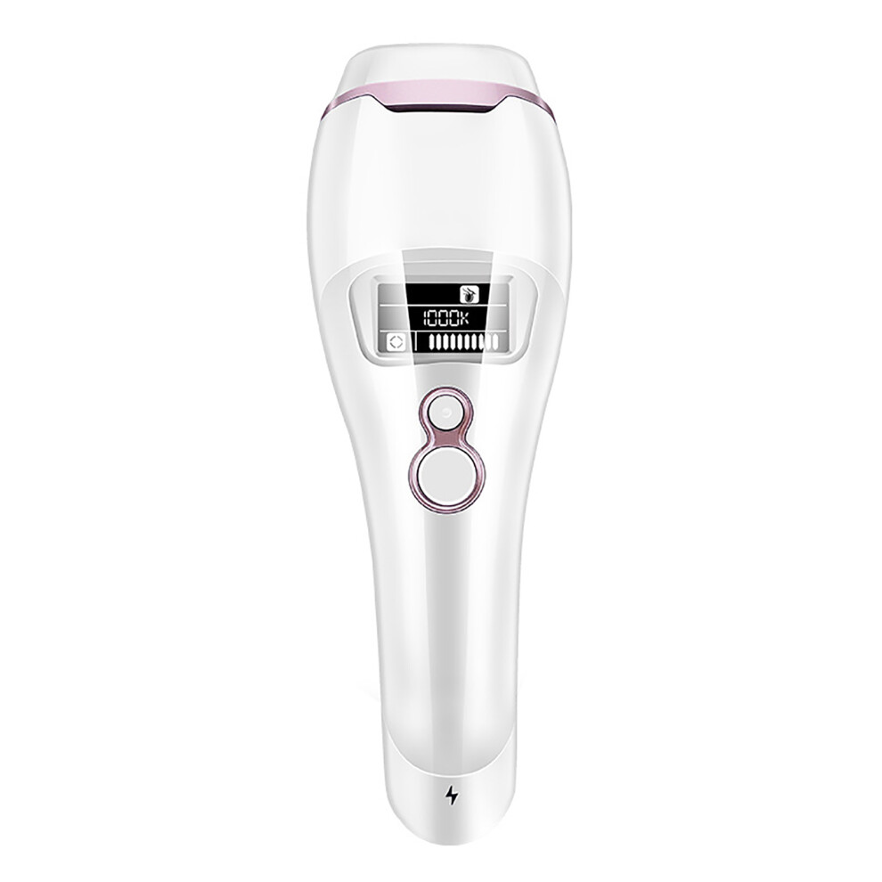 (White Gold US Plug) IPL Handheld Hair Removal Device Freezing Epilator Body White Gold