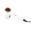 (1200W White) 1200W Hair Dryer Quick Dry Temp Control Hotel Dorm 5
