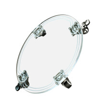 1 St Flyttbar Blomkruka Rund Design Blomkrukbas Akryl Hållare