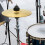 2Pcs Cymbaler För Trummor, Jazztrum, Brons, Crash 9