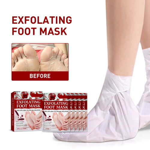 5 Pair Foot Patch Remove Dead Skin Calluses Moisturizing Feet Care 2