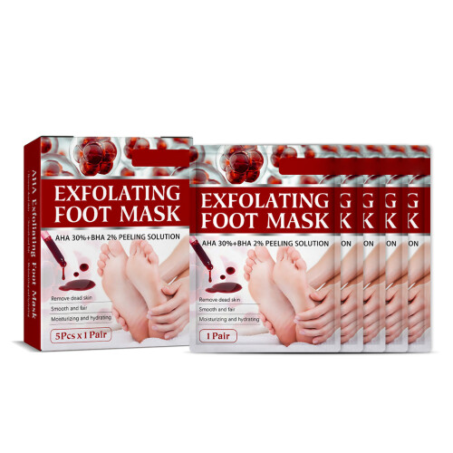 5 Pair Foot Patch Remove Dead Skin Calluses Moisturizing Feet Care 1