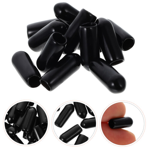 100Pcs Hårsnäckans Gummikapslar Diy Ersättningskapslar 2