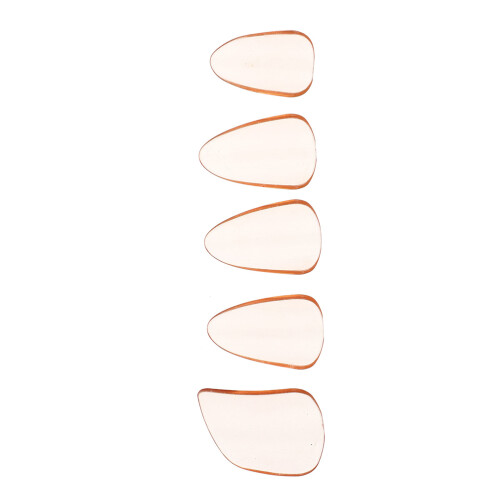 5St Professionella Pc Pipa Spikar För Stränginstrument (Orange)