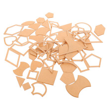 54Pcs Multi-Mönster Kviltning Akryl Mallar Set Praktiskt Diy-Tillbehör