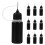 10Pcs Precisionsspets Applicatorsflaskor I Plast För , Med Lock 11
