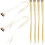 6Pcs Tinsel Hår Extensions Kit Clip In Glitter Feberhår 5