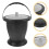 Chamber Pot Portabel Toalett Lock Urinal Sängsidourinal 7