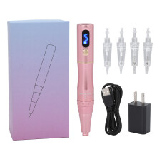 (US Plug) Microblading-Maschine Roségold 100-240V US