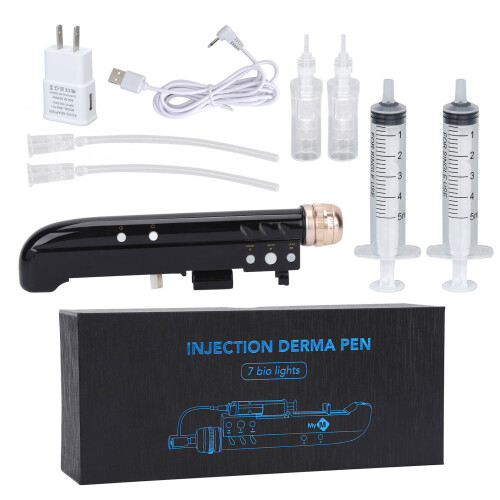 (US Plug) Microneedling Pen Lichte Therapie Elektrisch US