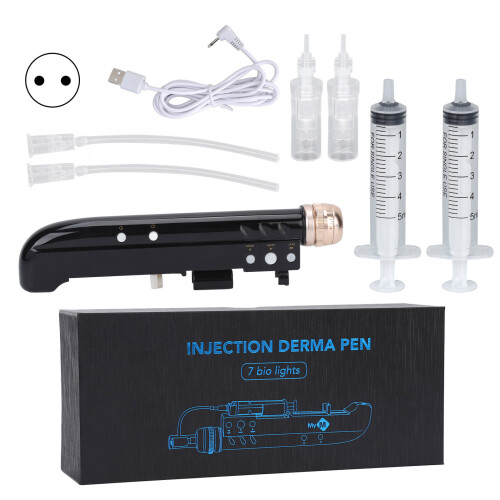 (EU Plug) Microneedling Pen Lichte Therapie Elektrisch US