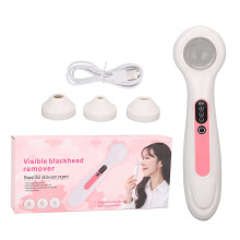 Electric Pore Cleaner Blackhead Remover w/ Magnifying Light