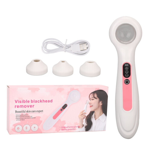 Electric Pore Cleaner Blackhead Remover w/ Magnifying Light