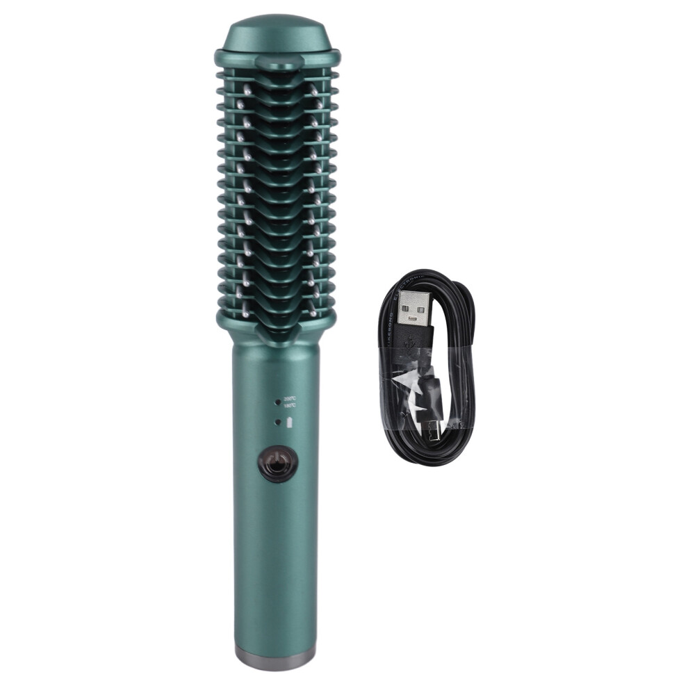 Cordless Hair Straightener Curler USB Rechargeable Styling Tool