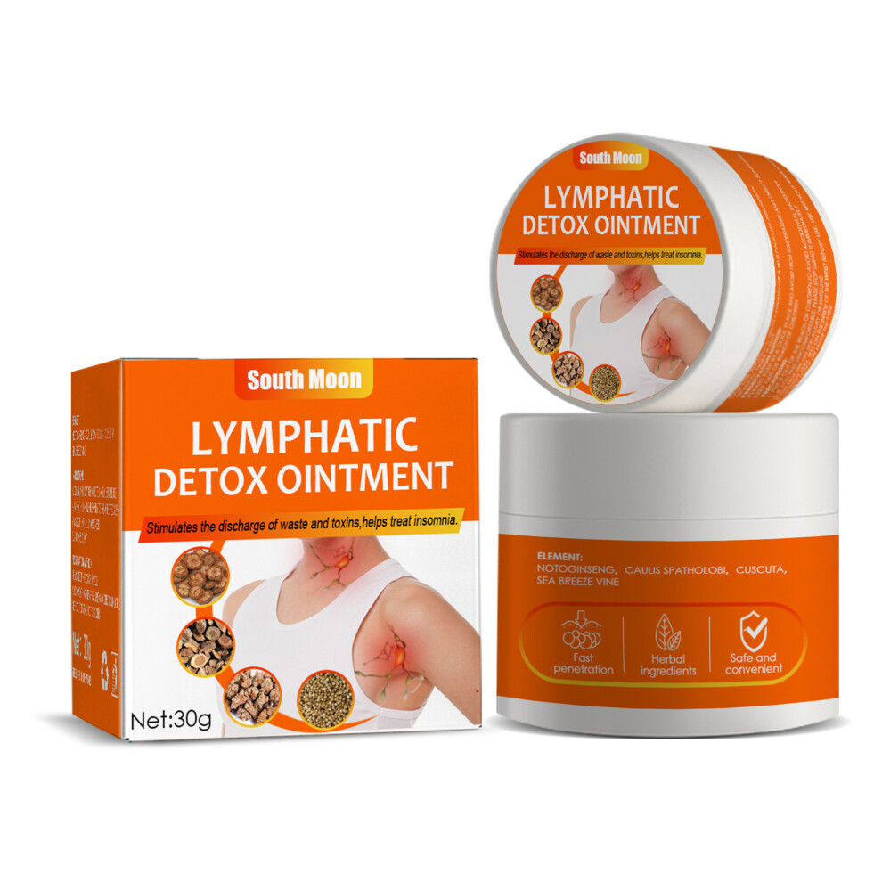 South Moon 30g Lymphatic Detox Ointment Fast Penetration Metabolism
