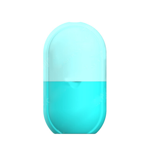 (Blue) Mini-Silikon-Gesichtsmassage-Eiswürfelform Orange