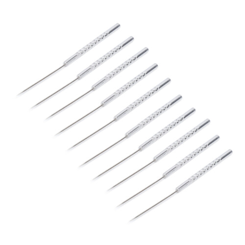 100 Stk Einweg-Tätowier-Nadeln für Semi-Permanent-Brows 2