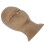 (Coffee) Removable Eyelid Silicone Mannequin Head Pink Training 4
