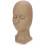 (Coffee) Removable Eyelid Silicone Mannequin Head Pink Training 3