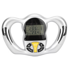 Handheld Body Fat Analyzer BMI Calorie LCD Monitor