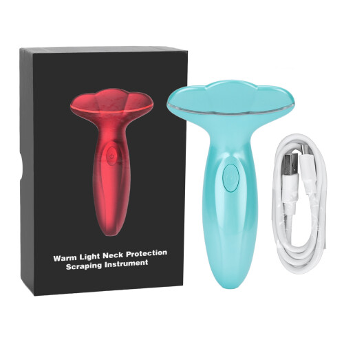 Neck Vibration Massager Red Light