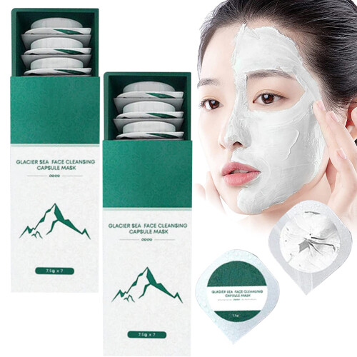 Glacier Sea Cleansing Capsule Pore Control Mud Mask 2