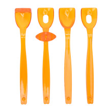 (Orange) 4 Pezzi Trainer Labbra e Lingua Arancione