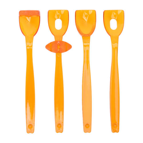 (Orange) 4 Pezzi Trainer Labbra e Lingua Arancione