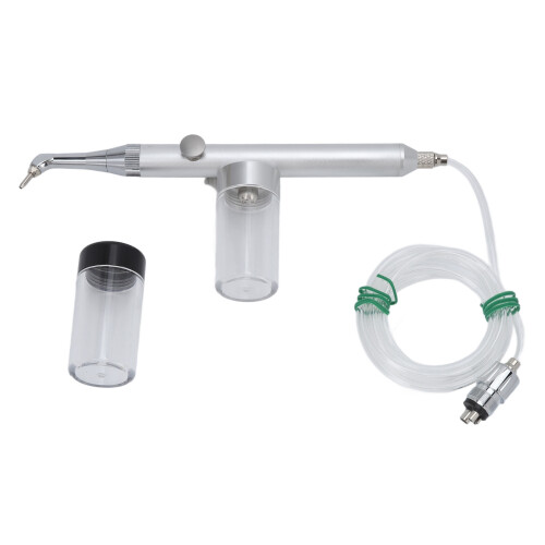 Strumento sandblasting dentale per pulizia bracket ortodontici 1