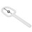 (White) Esercitatore lingua U in lega bianco 3