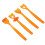 (Orange) 4 Pezzi Trainer Labbra e Lingua Arancione 3