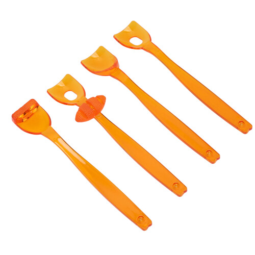 (Orange) 4 Pezzi Trainer Labbra e Lingua Arancione 2