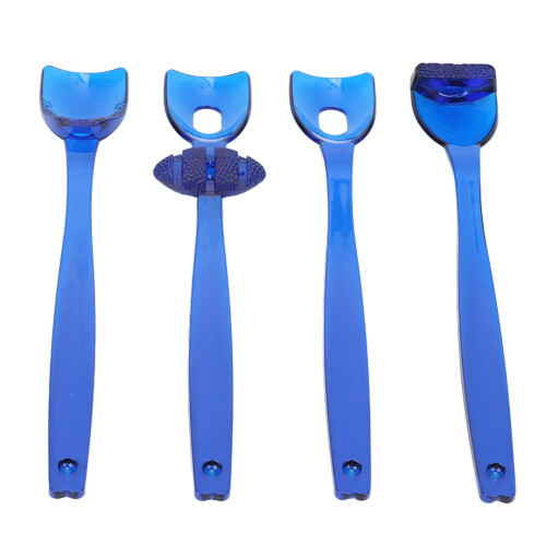 (Blue) 4 Pezzi Trainer Labbra e Lingua Arancione 2