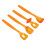 (Orange) 4 Pezzi Trainer Labbra e Lingua Arancione 2