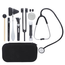 Medical Diagnostic Set Otoscope Stethoscope Tuning Fork Reflex Kit