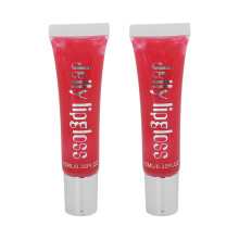 2x Lip Gloss Moisturizing High Shine Lip Plumper für Damen
