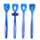 (Blue) 4 Pezzi Trainer Labbra e Lingua Arancione 4