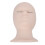 (Single Eyelid Pink) Replaceable Eyes Eyelash Mannequin Head Silicone Practice Model 4