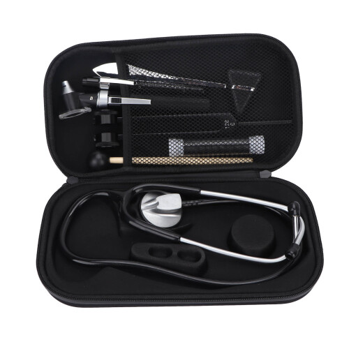 Medical Diagnostic Set Otoscope Stethoscope Tuning Fork Reflex Kit 1