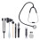 Medical Diagnostic Set Otoscope Stethoscope Tuning Fork Reflex Kit 4