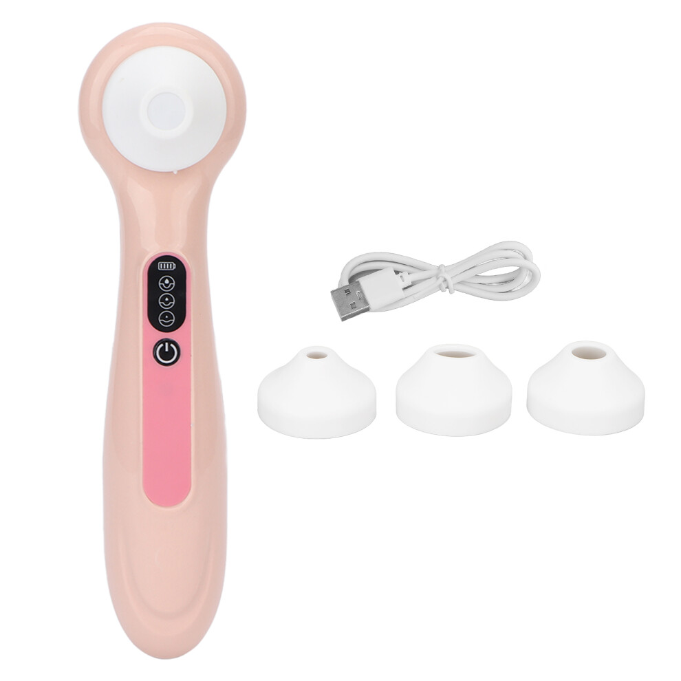 Light Electric Blackhead Suction Device 3 Levels Portable Magnifier
