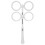 (±1.0 D.) Optical Flipper Plastic Lens 0.5D for Amblyopia White 2