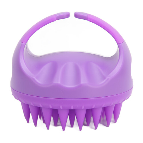 (Purple) Shampoo-Massierer Weiche Silikon Kopfhautbürste 1
