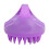 (Purple) Shampoo-Massierer Weiche Silikon Kopfhautbürste 5