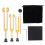(Gold) Aluminium Stem Fork Set 128/256/512Hz Portable Silver 1