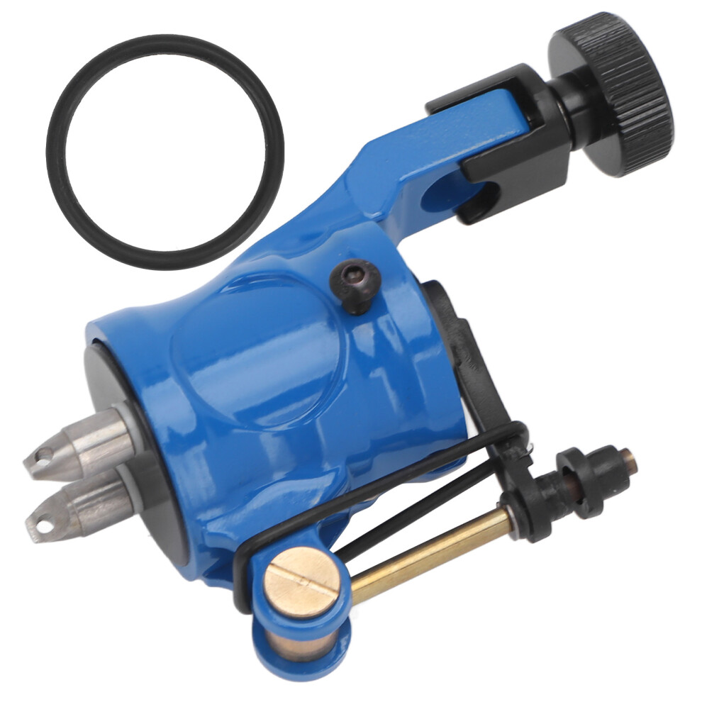 Blue/Red () Rotary Tattoo Machine Electroplated Zinc Alloy Liner Shader
