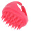 (Rose Red) Silikon Kopfmassagebürste Shampoo Ergonomisch Rose 3
